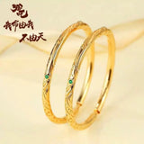 Hot-Selling Bracelet Welfare Model Bamboo Lotus Bracelet Chinese-Style Butterfly Peace Ins Student Bracelet Simple Best Friend Bracelet