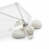 Boho Dandelion Crystal Pendant Necklace Charm Jewelry for Women & Men