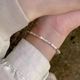 Hot-Selling Bracelet Welfare Model Bamboo Lotus Bracelet Chinese-Style Butterfly Peace Ins Student Bracelet Simple Best Friend Bracelet
