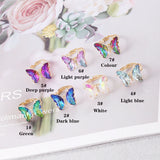 Women'S Gradient Butterfly Female Personality Trendy Fashion Rings