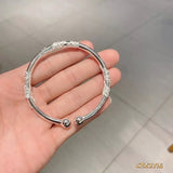 Hot-Selling Bracelet Welfare Model Bamboo Lotus Bracelet Chinese-Style Butterfly Peace Ins Student Bracelet Simple Best Friend Bracelet