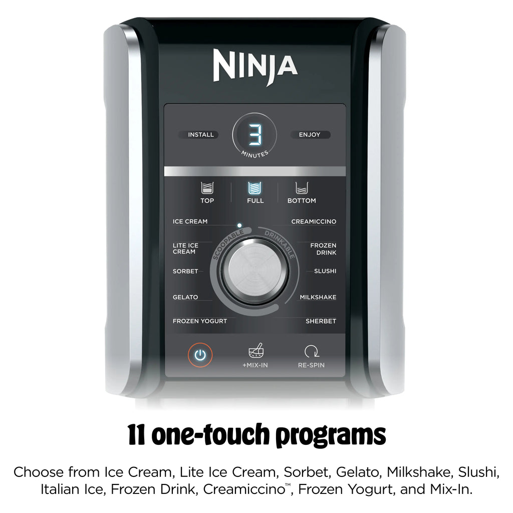 Ninja Creami XL Deluxe 11-In-1 Ice Cream and Frozen Treat Maker - NC501
