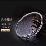 Hot-Selling Bracelet Welfare Model Bamboo Lotus Bracelet Chinese-Style Butterfly Peace Ins Student Bracelet Simple Best Friend Bracelet